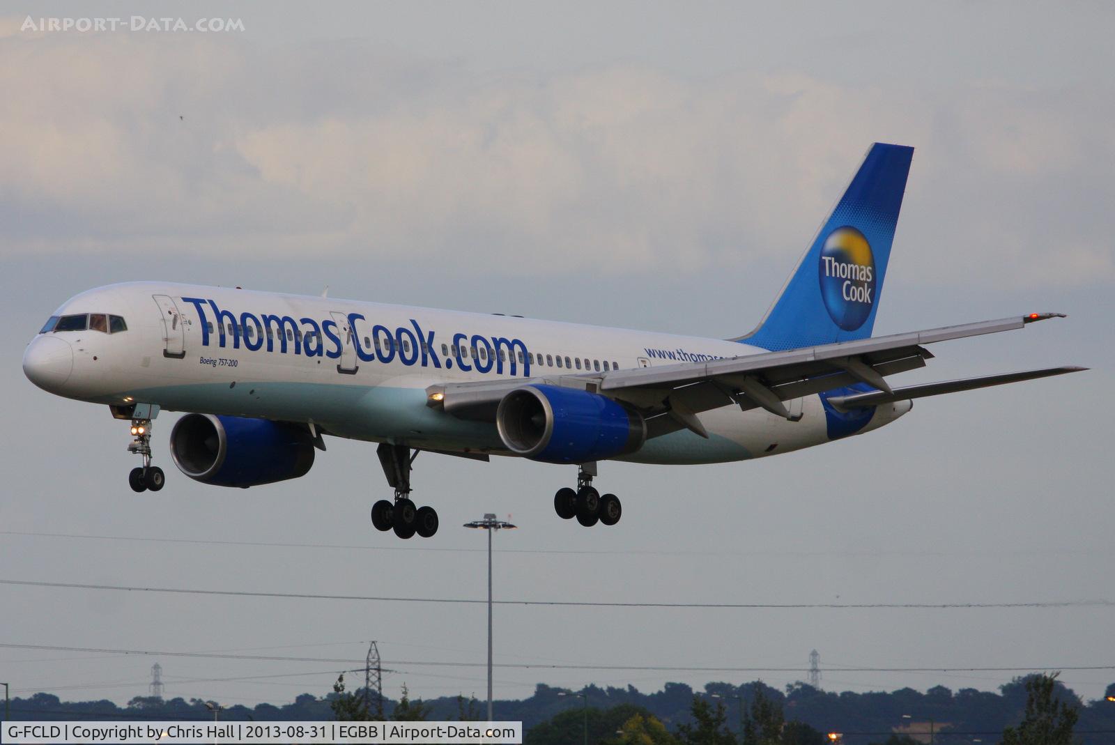 G-FCLD, 1997 Boeing 757-25F C/N 28718, Thomas Cook