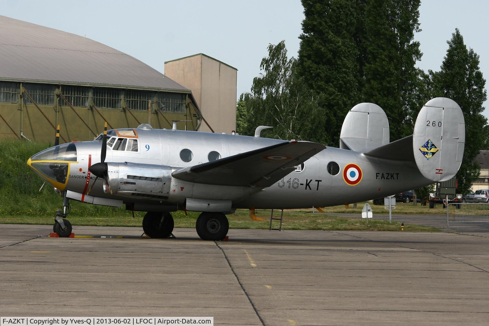 F-AZKT, 1954 Dassault MD-311 Flamant C/N 260, Dassault MD-311 Flamant, Static display, Chateaudun Air Base 279 (LFOC) Open day 2013
