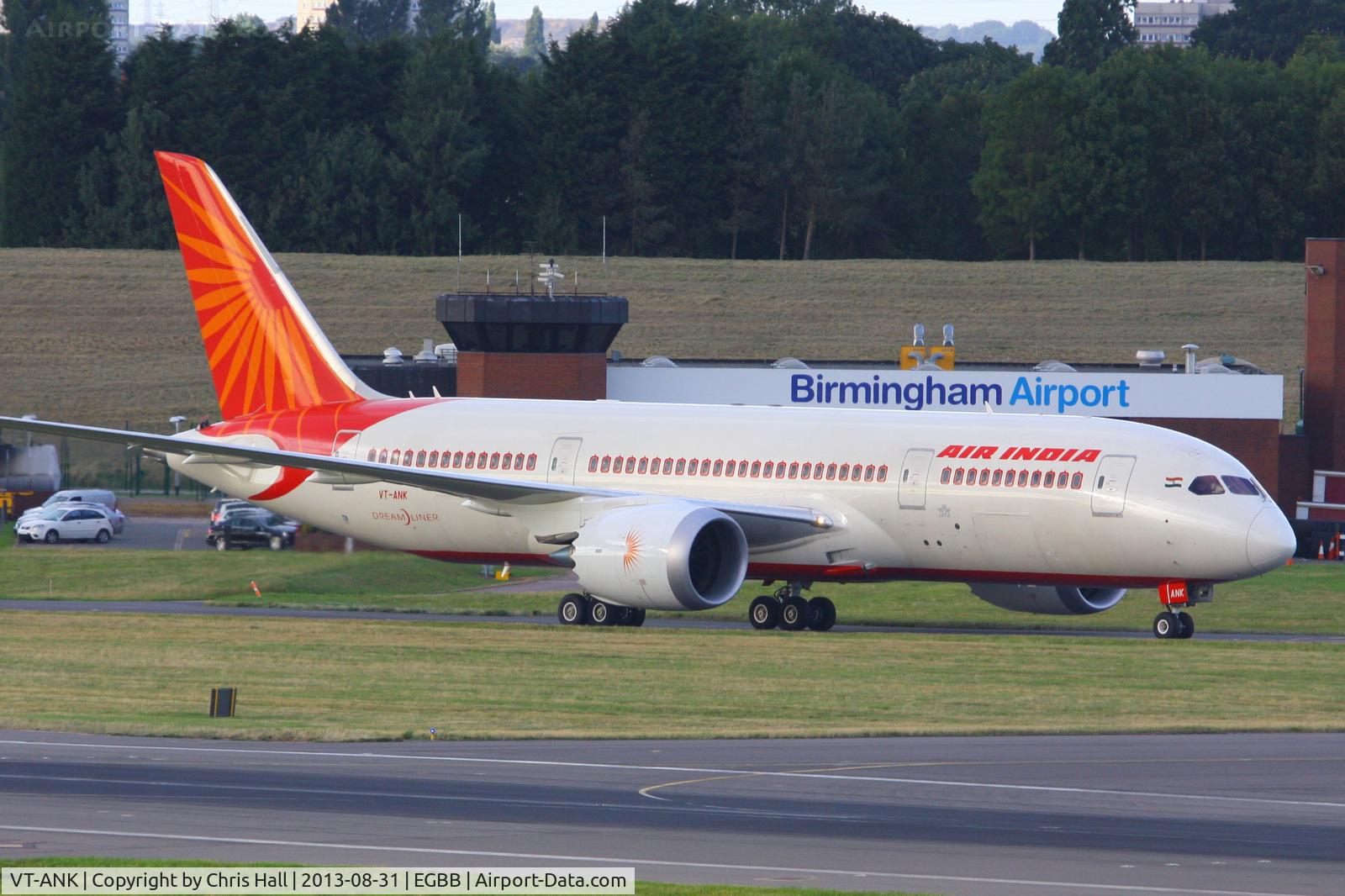 VT-ANK, 2012 Boeing 787-8 Dreamliner C/N 36282, Air India