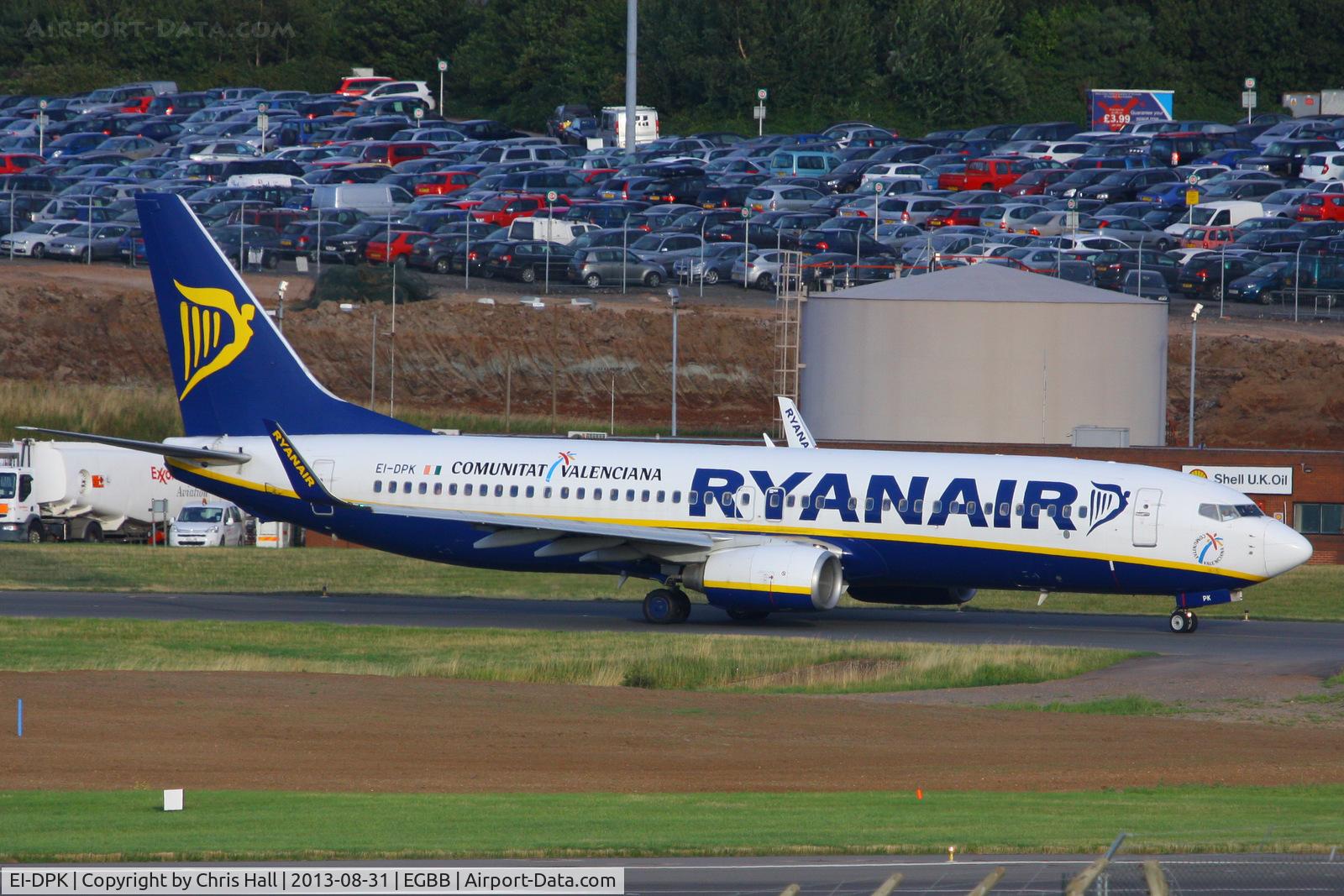 EI-DPK, 2007 Boeing 737-8AS C/N 33610, Ryanair