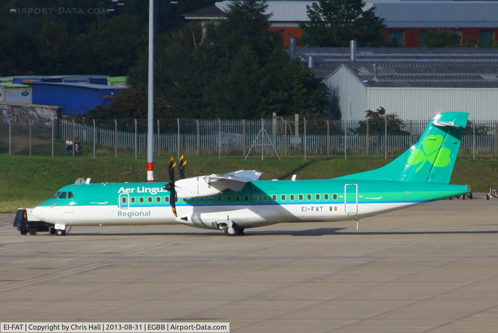 EI-FAT, 2013 ATR 72-600 (72-212A) C/N 1097, Aer Lingus Regional