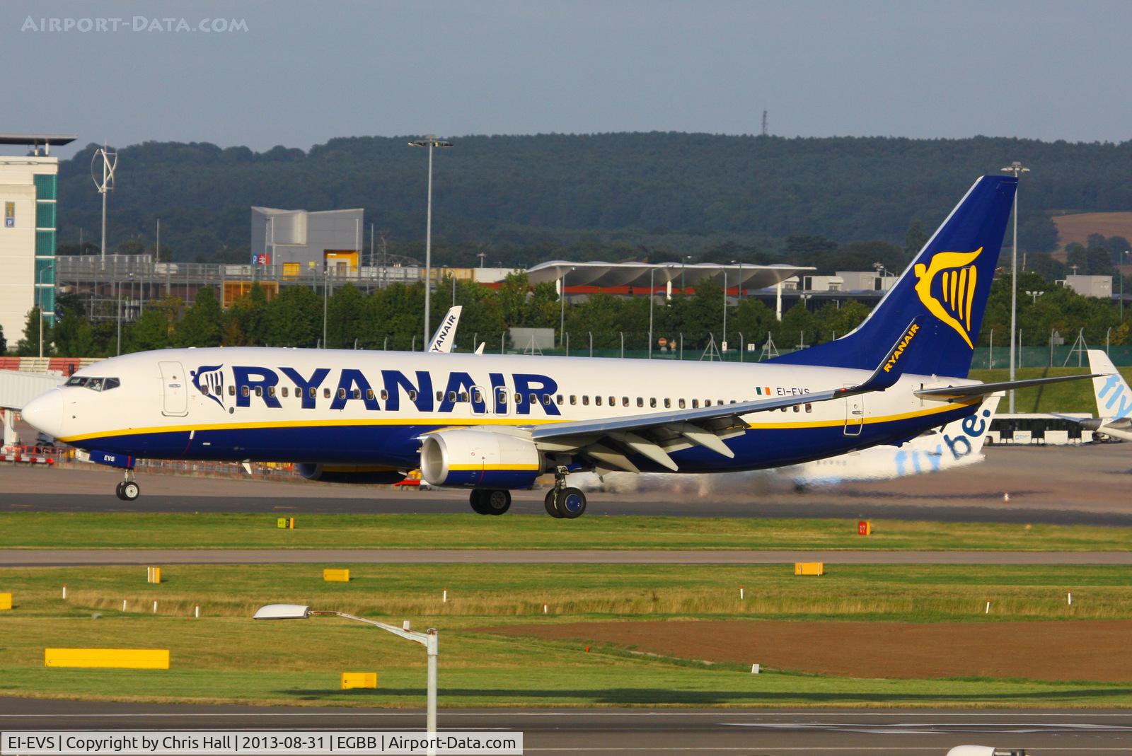 EI-EVS, 2012 Boeing 737-8AS C/N 40313, Ryanair