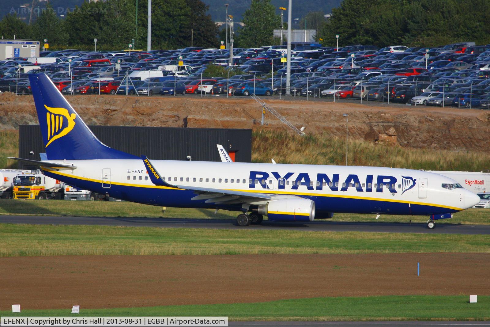 EI-ENX, 2010 Boeing 737-8AS C/N 40305, Ryanair