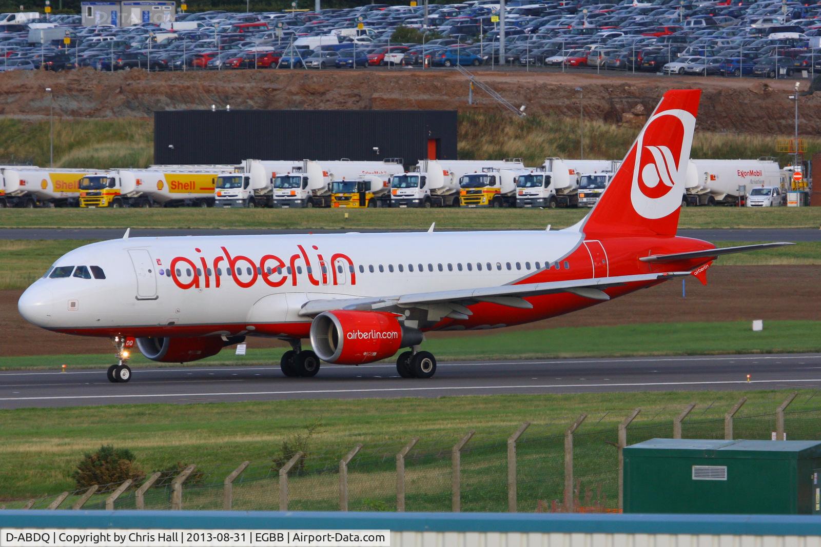 D-ABDQ, 2007 Airbus A320-214 C/N 3121, Air Berlin