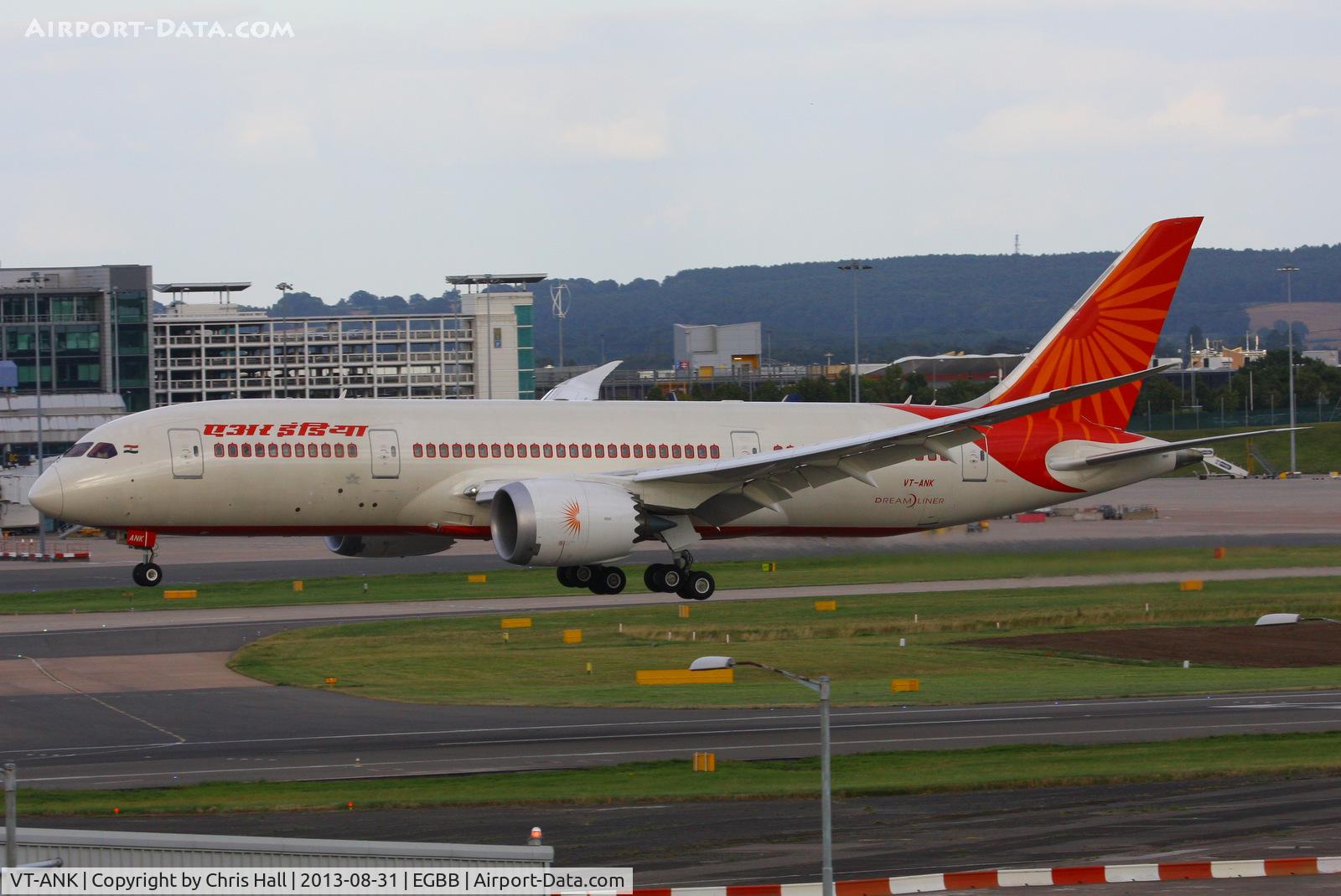 VT-ANK, 2012 Boeing 787-8 Dreamliner C/N 36282, Air India