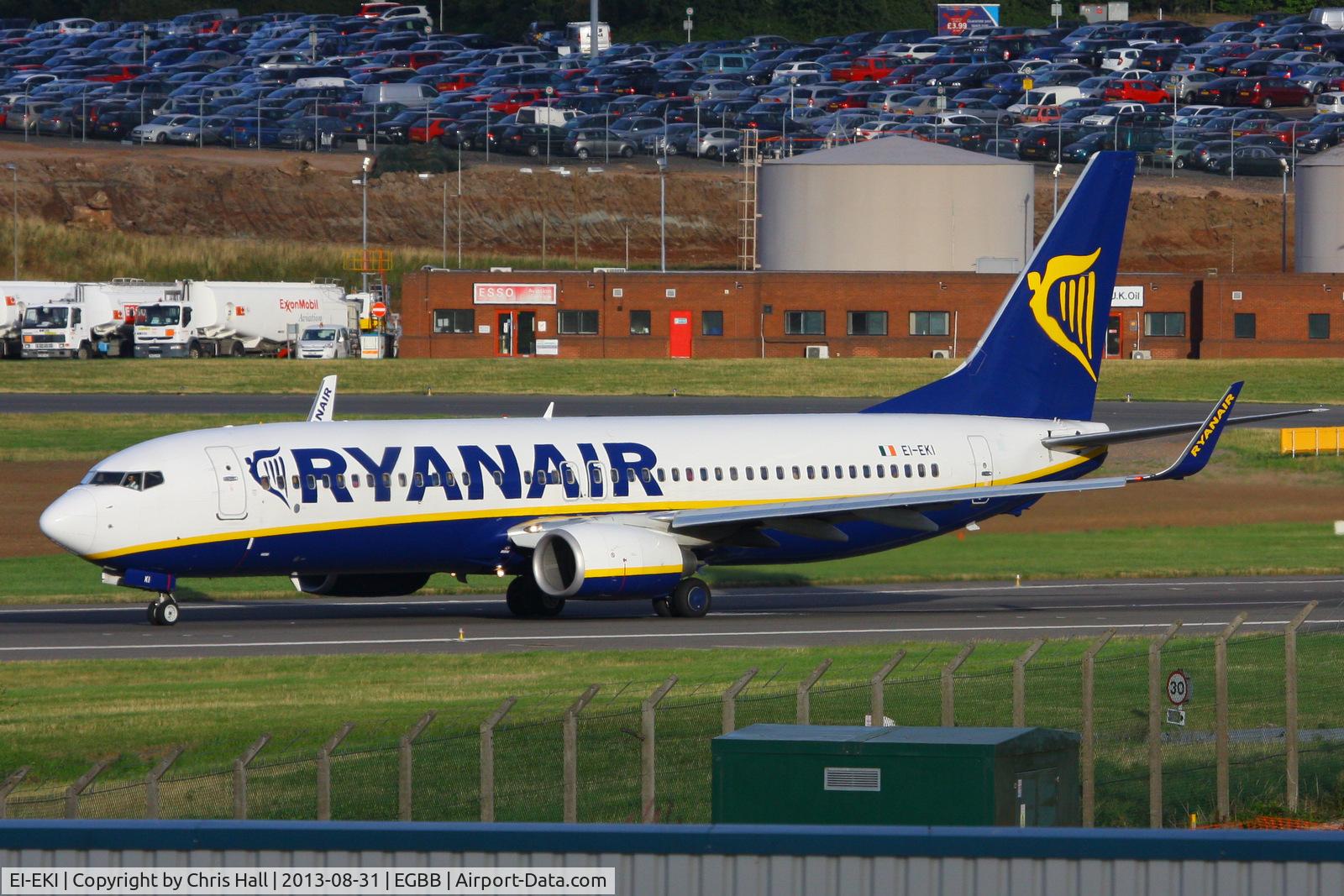 EI-EKI, 2010 Boeing 737-8AS C/N 38496, Ryanair