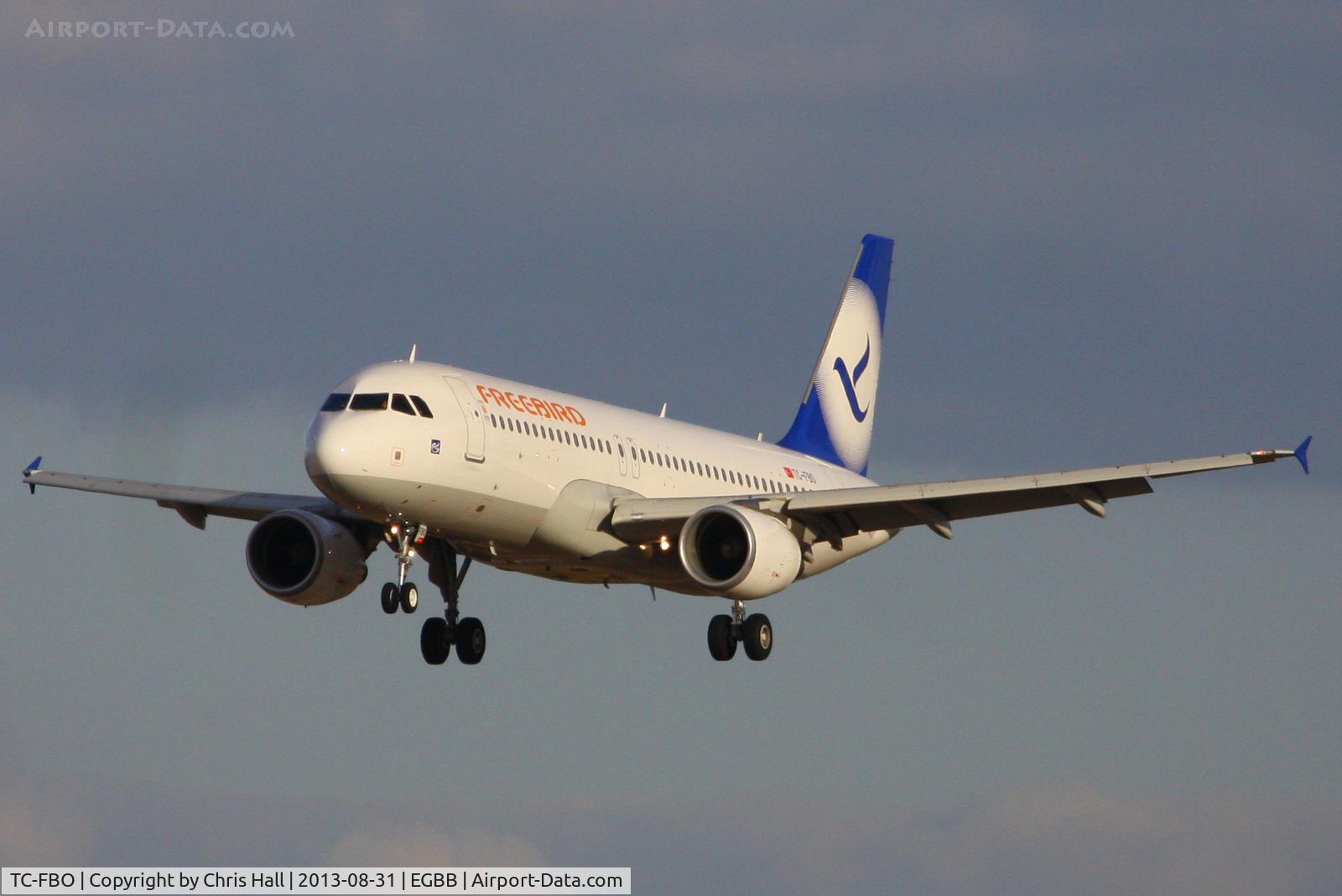 TC-FBO, 2012 Airbus A320-214 C/N 5096, Freebird