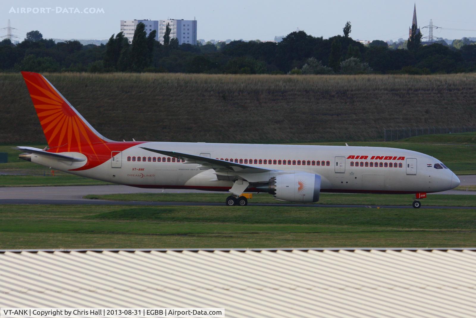 VT-ANK, 2012 Boeing 787-8 Dreamliner C/N 36282, Air India