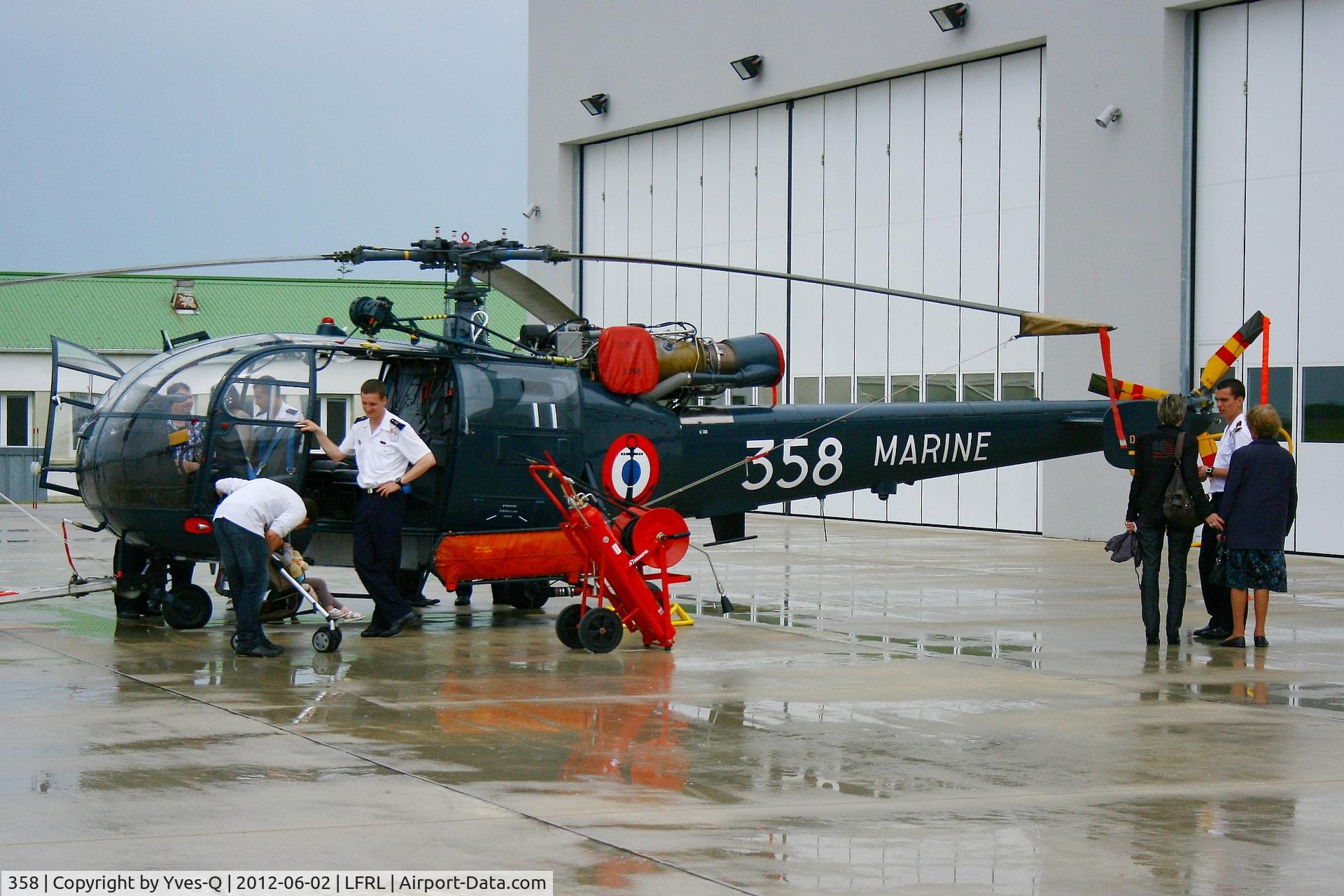 358, Sud Aviation SA-319B Alouette III C/N 2358, Aérospatiale SA-319B Alouette III, Lanvéoc-Poulmic Naval Air Base (LFRL)