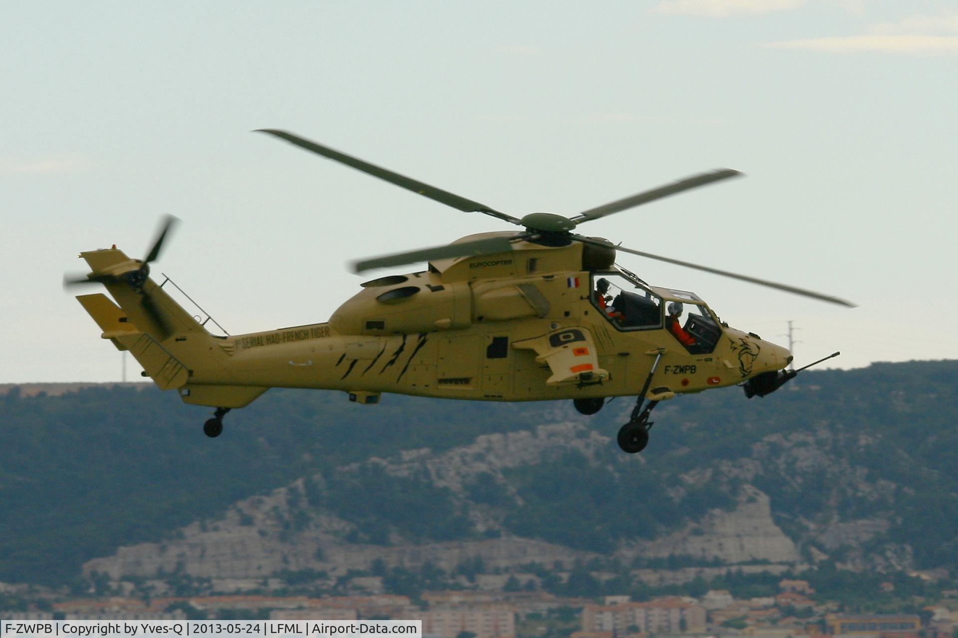 F-ZWPB, 2012 Eurocopter EC-665 Tiger HAD C/N 6001, Eurocopter EC-665 HAD Tigre, Marseille-Provence Airport (LFML-MRS)