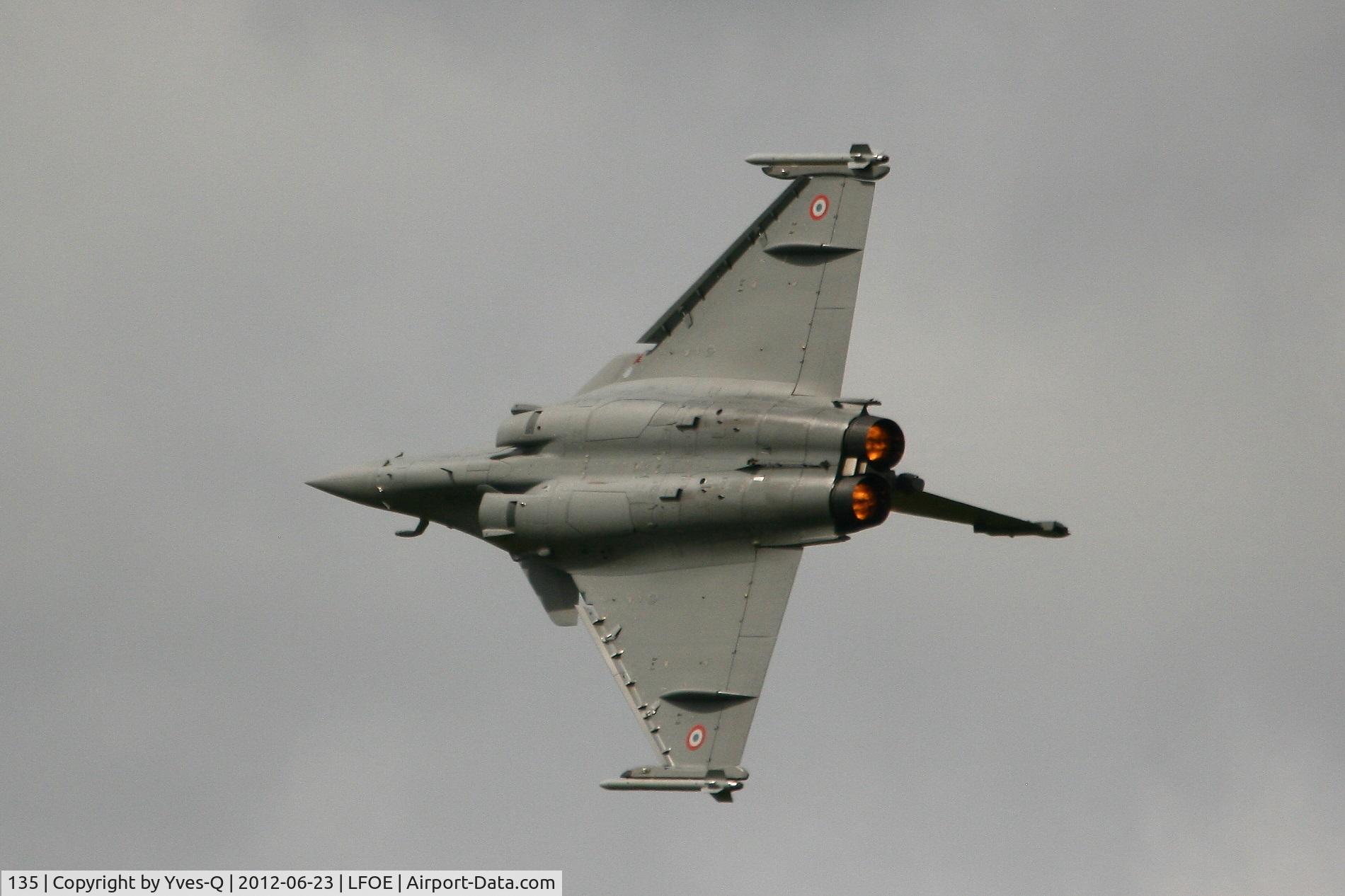 135, Dassault Rafale C C/N 135, French Air Force Dassault Rafale C, Evreux-Fauville AB 105 (LFOE)