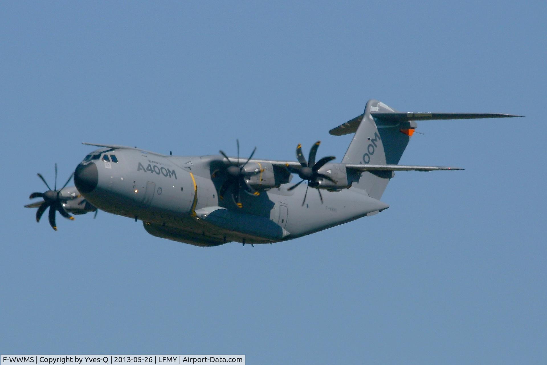 F-WWMS, 2010 Airbus A400M Atlas C/N 003, Airbus Military A400M Atlas, on display, Salon de Provence Air Base 701 (LFMY) open day 2013