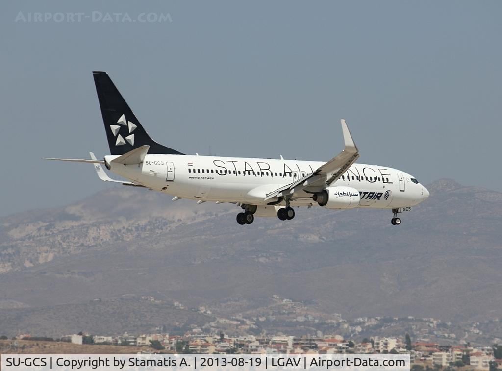 SU-GCS, 2008 Boeing 737-866 C/N 35563, 03L RWY