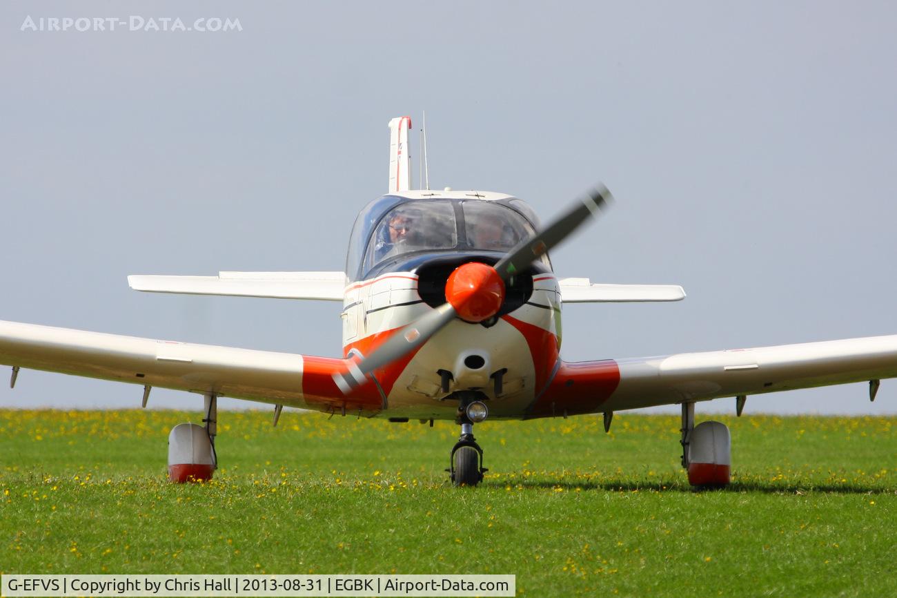 G-EFVS, 1971 Wassmer WA-52 Europa C/N 22, at the LAA Rally 2013, Sywell