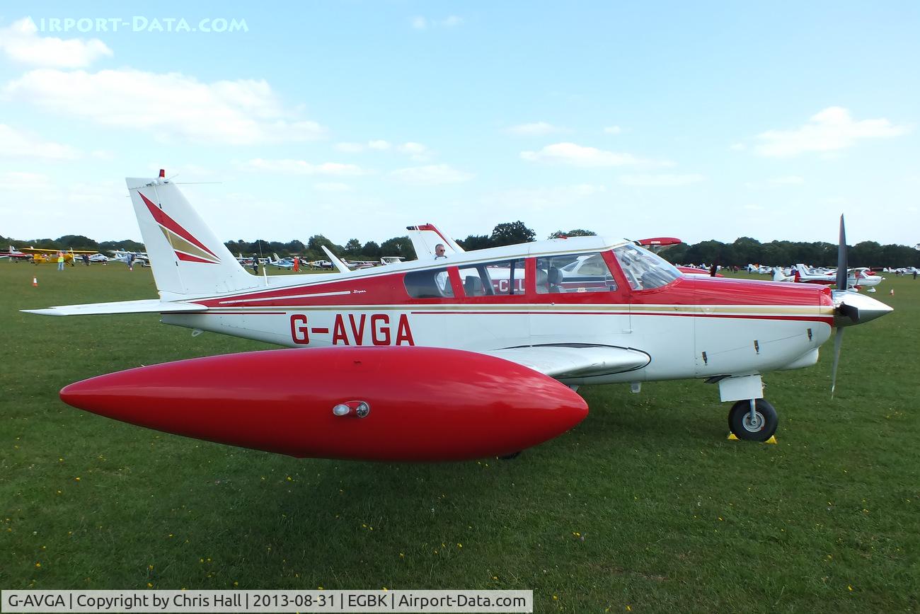 G-AVGA, 1966 Piper PA-24-260 Comanche B C/N 24-4489, at the LAA Rally 2013, Sywell