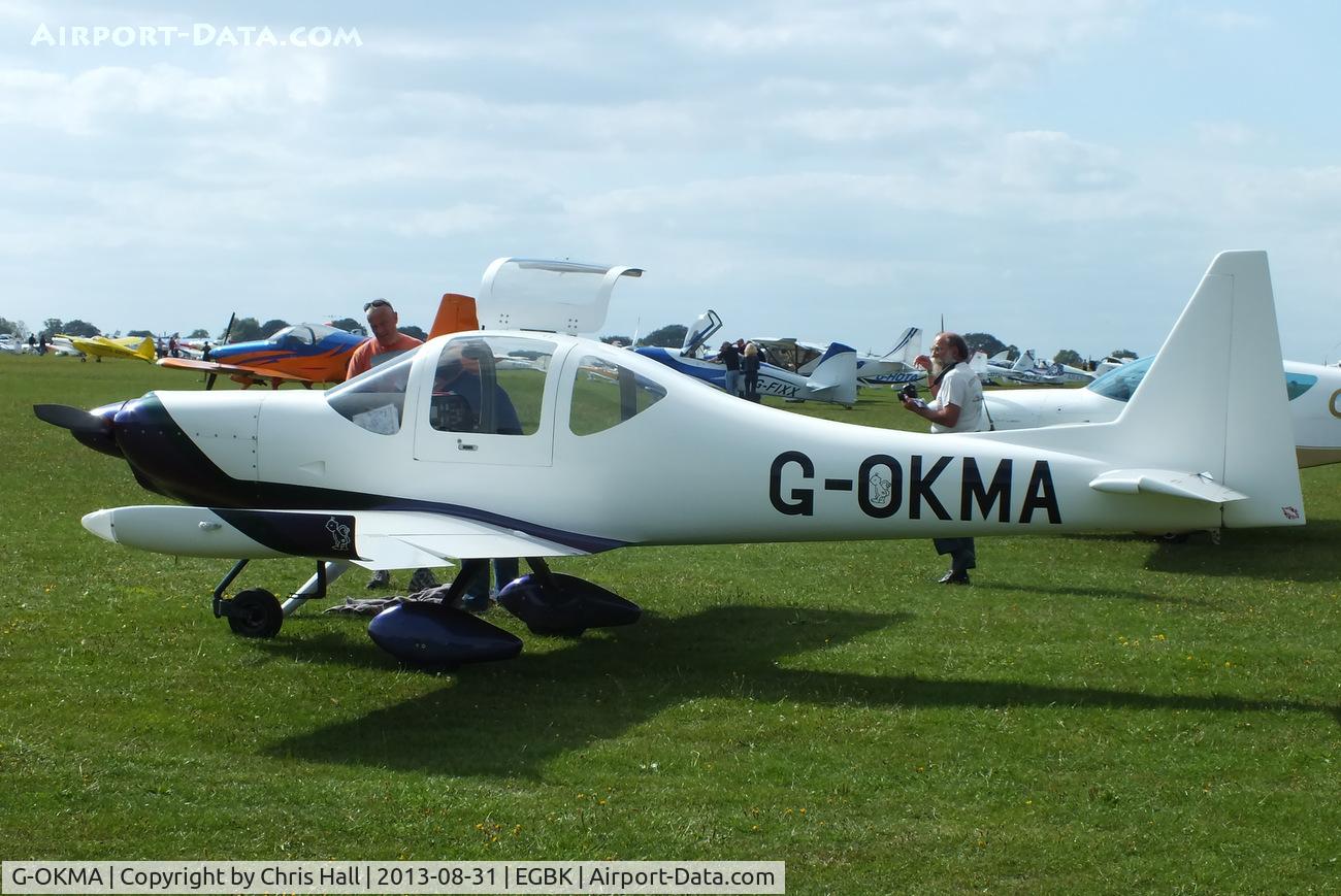 G-OKMA, 2002 Tri-R Kis TR-1 C/N PFA 239-12808, at the LAA Rally 2013, Sywell