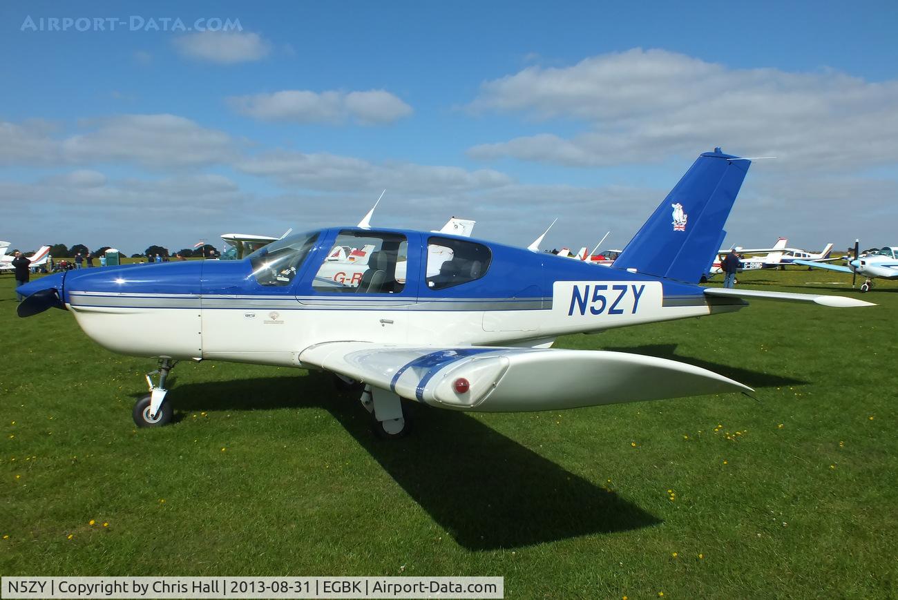 N5ZY, 1984 Socata TB-20 Trinidad C/N 468, at the LAA Rally 2013, Sywell