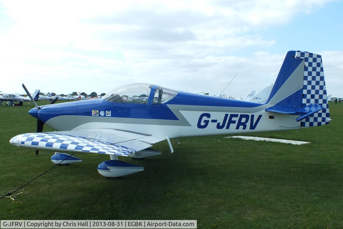 G-JFRV, 2004 Vans RV-7A C/N PFA 323-13851, at the LAA Rally 2013, Sywell