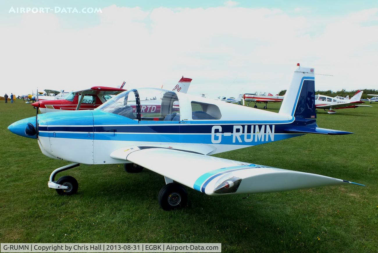 G-RUMN, 1971 American Aviation AA-1A Trainer C/N AA1A-0086, at the LAA Rally 2013, Sywell