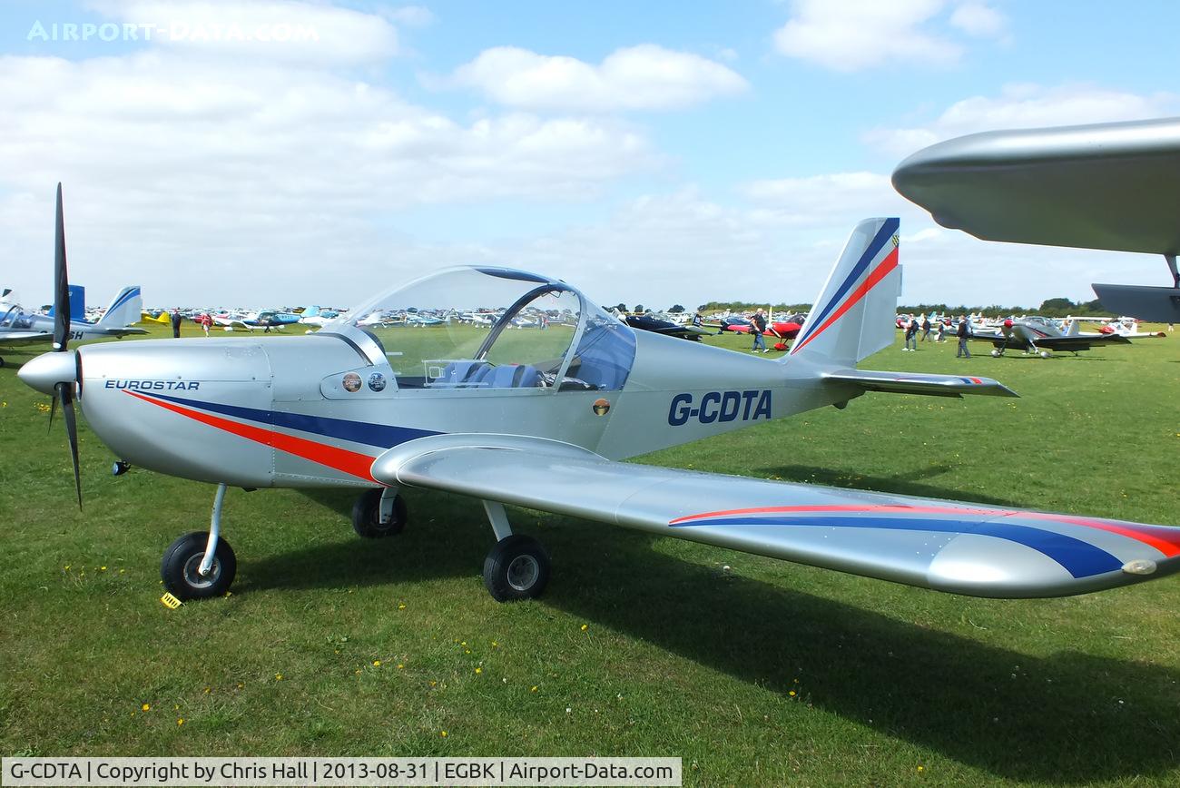 G-CDTA, 2005 Cosmik EV-97 TeamEurostar UK C/N 2509, at the LAA Rally 2013, Sywell