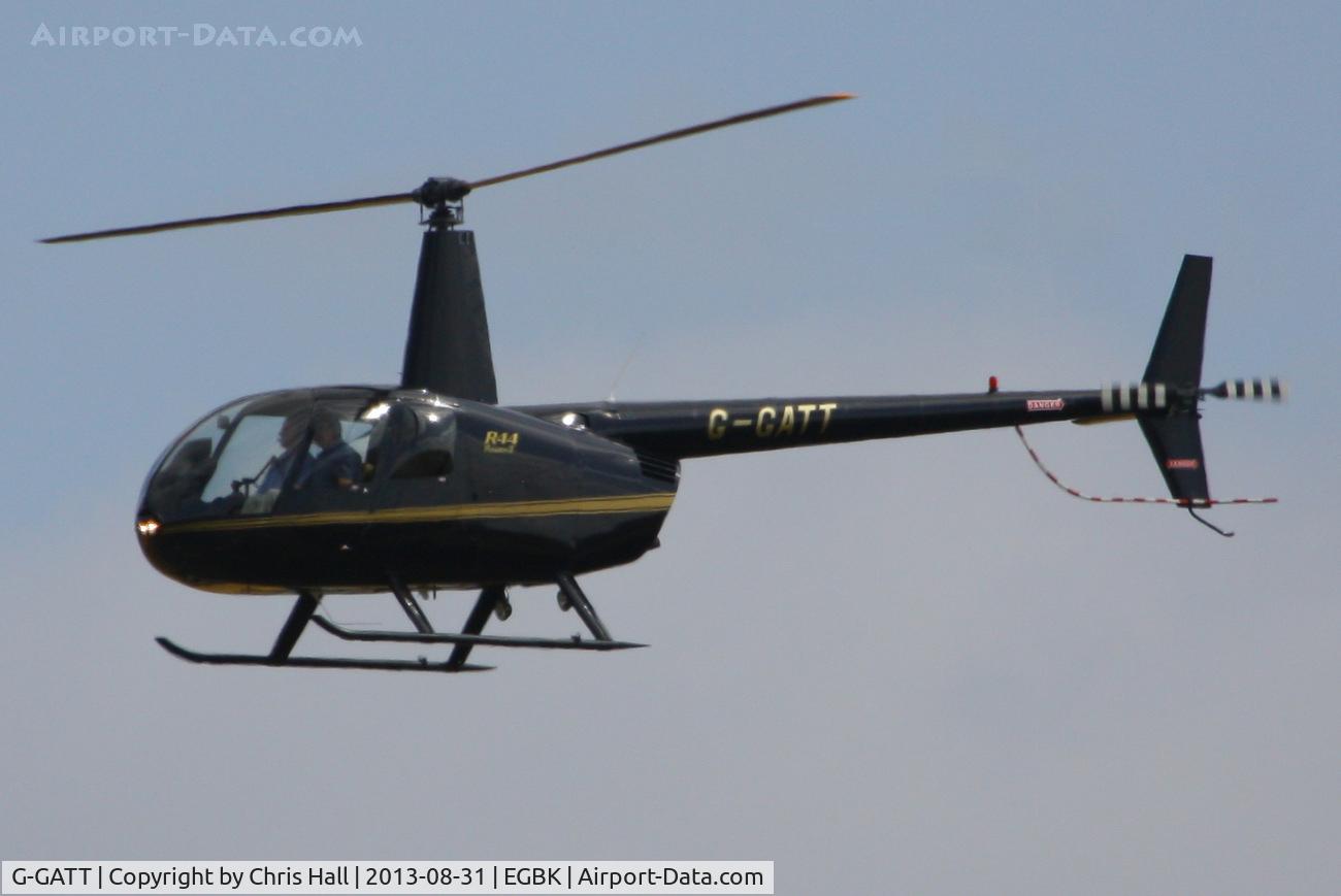 G-GATT, 2004 Robinson R44 Raven II C/N 10531, at the LAA Rally 2013, Sywell