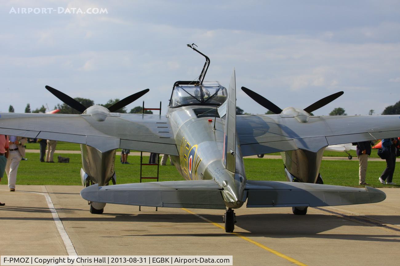 F-PMOZ, De Havilland (BBC) DH-98 Mosquito Replica C/N 1, at the LAA Rally 2013, Sywell