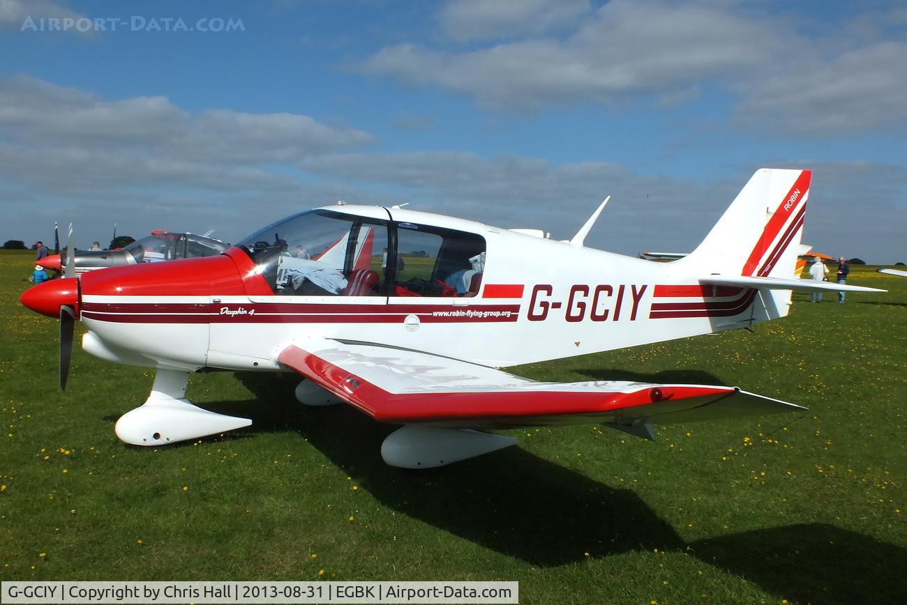 G-GCIY, 1980 Robin DR-400-140B Major C/N 1488, at the LAA Rally 2013, Sywell