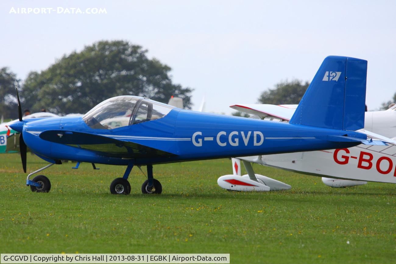 G-CGVD, 2011 Vans RV-12 C/N LAA 363-15005, at the LAA Rally 2013, Sywell