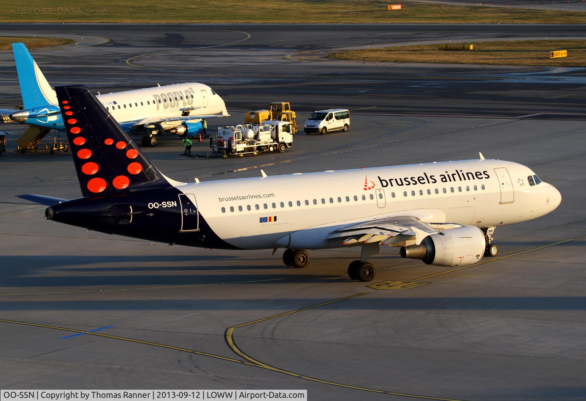 OO-SSN, 2003 Airbus A319-112 C/N 1963, Brussels Airlines A319