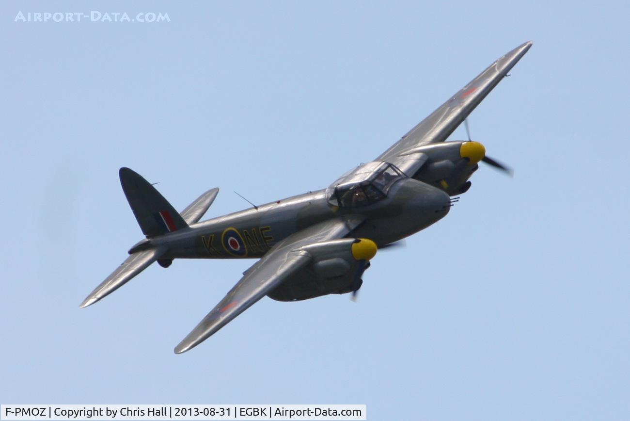 F-PMOZ, De Havilland (BBC) DH-98 Mosquito Replica C/N 1, at the LAA Rally 2013, Sywell