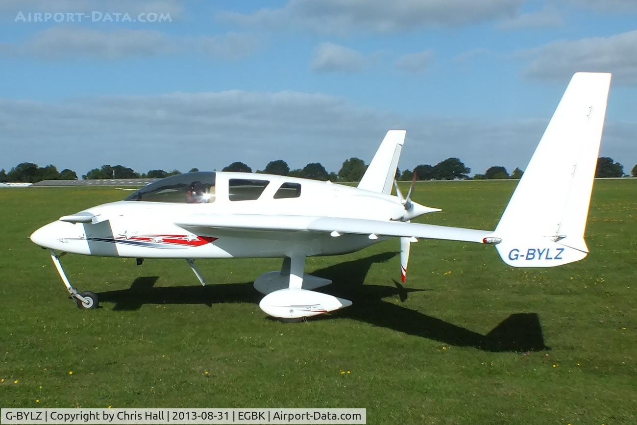 G-BYLZ, 1999 Co-Z Cozy Mark IV C/N PFA 159-12464, at the LAA Rally 2013, Sywell