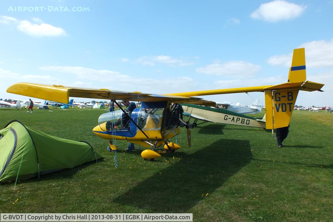G-BVDT, 1996 CFM Streak Shadow C/N PFA 206-12462, at the LAA Rally 2013, Sywell