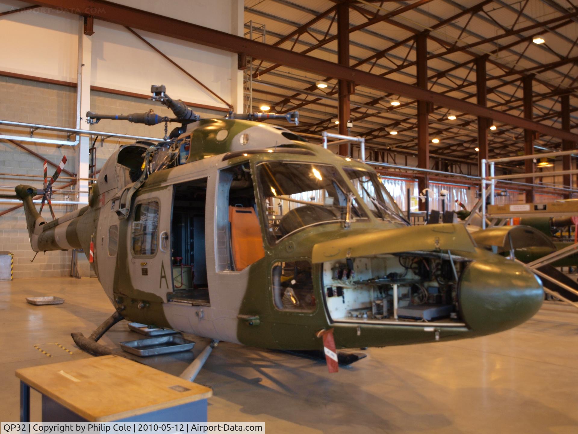 QP32, Westland Lynx HC.28 C/N 034, Intructional Airframe, Arborfield ex-Qatar Police