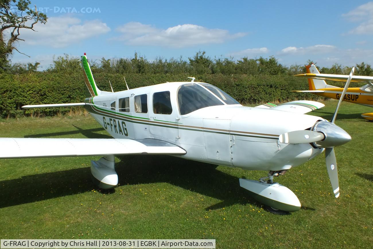 G-FRAG, 1979 Piper PA-32-300 Cherokee Six Cherokee Six C/N 32-7940284, at the LAA Rally 2013, Sywell