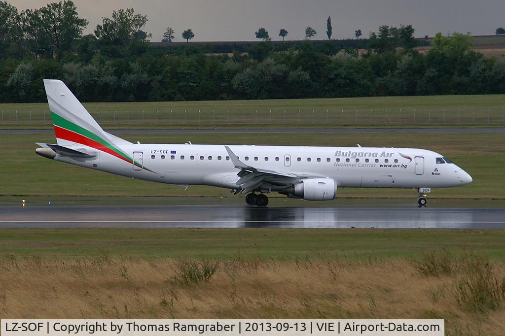 LZ-SOF, 2012 Embraer 190AR (ERJ-190-100IGW) C/N 19000492, Bulgaria Air Embraer 190