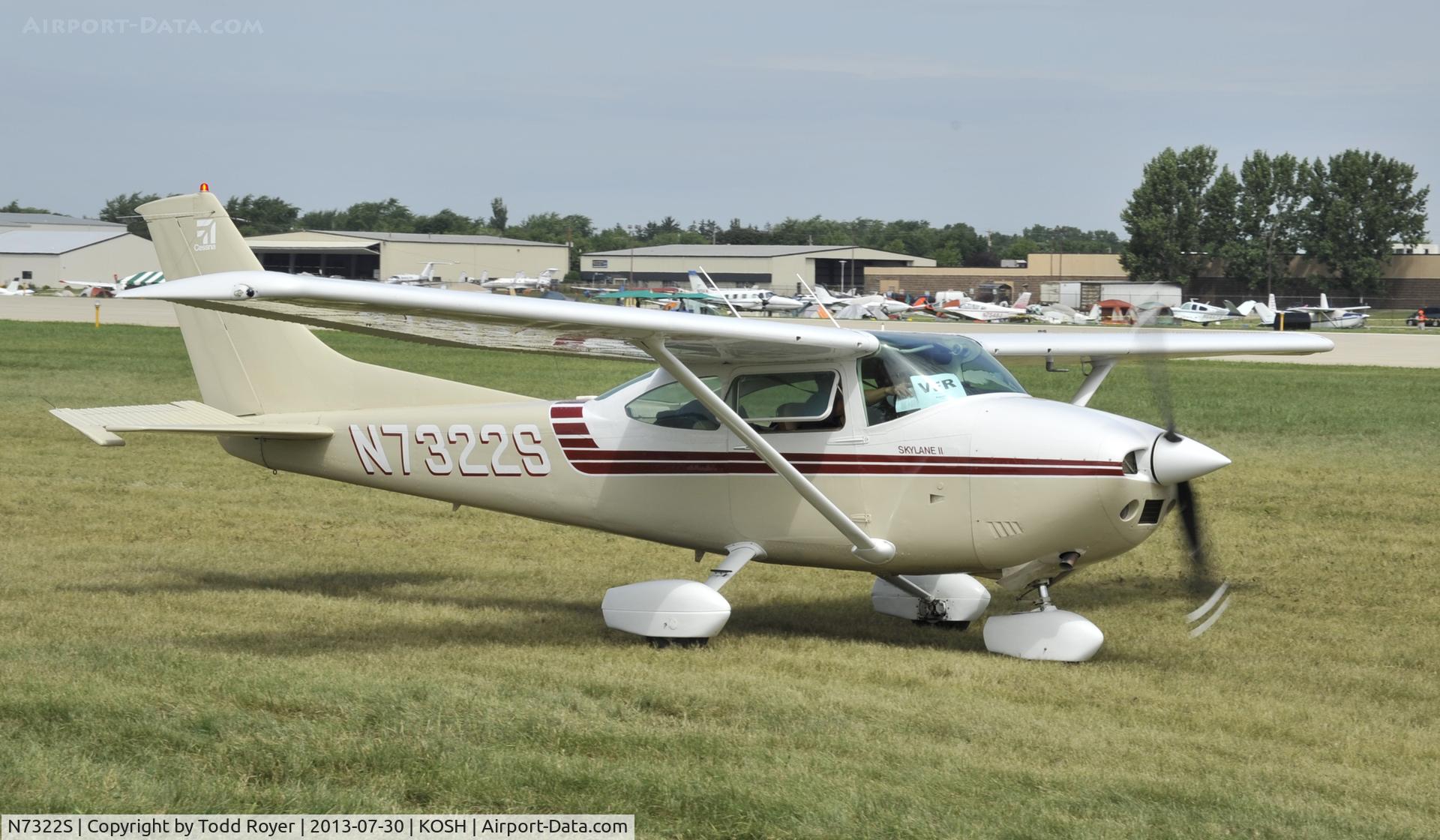 N7322S, 1976 Cessna 182P Skylane C/N 18265114, Airventure 2013