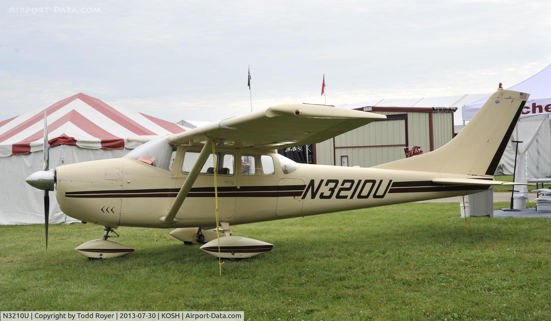 N3210U, 1963 Cessna 182F Skylane C/N 18254610, Airventure 2013