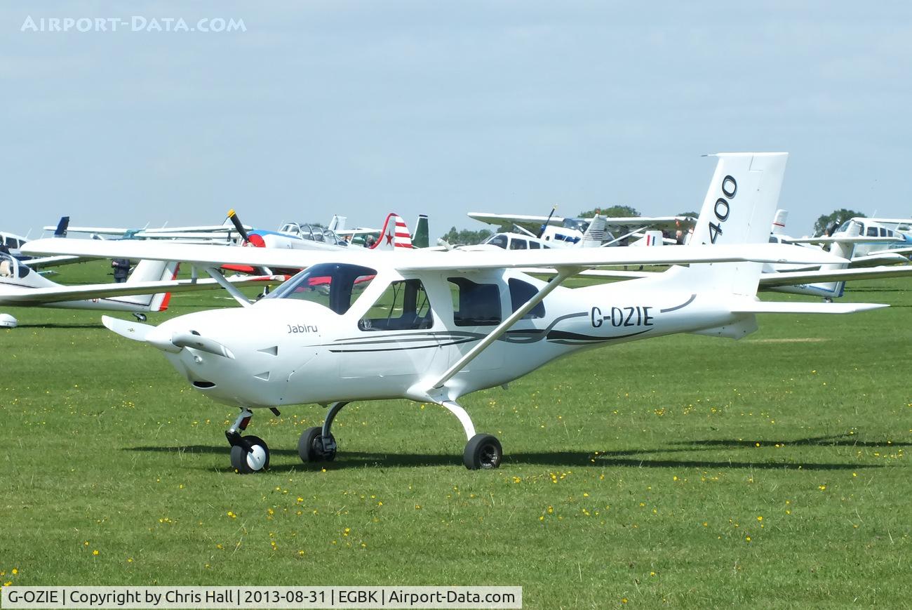 G-OZIE, 2006 Jabiru J400 C/N PFA 325-14284, at the LAA Rally 2013, Sywell