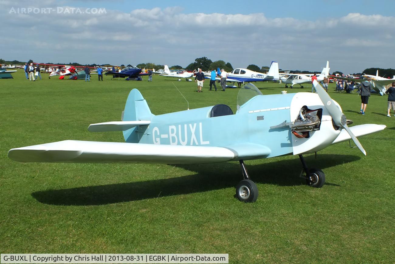 G-BUXL, 1999 Taylor Monoplane C/N PFA 055-11819, at the LAA Rally 2013, Sywell