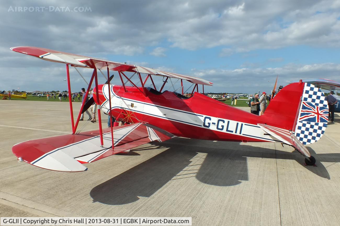 G-GLII, 1978 Great Lakes 2T-1A-2 Sport Trainer C/N 0813, at the LAA Rally 2013, Sywell