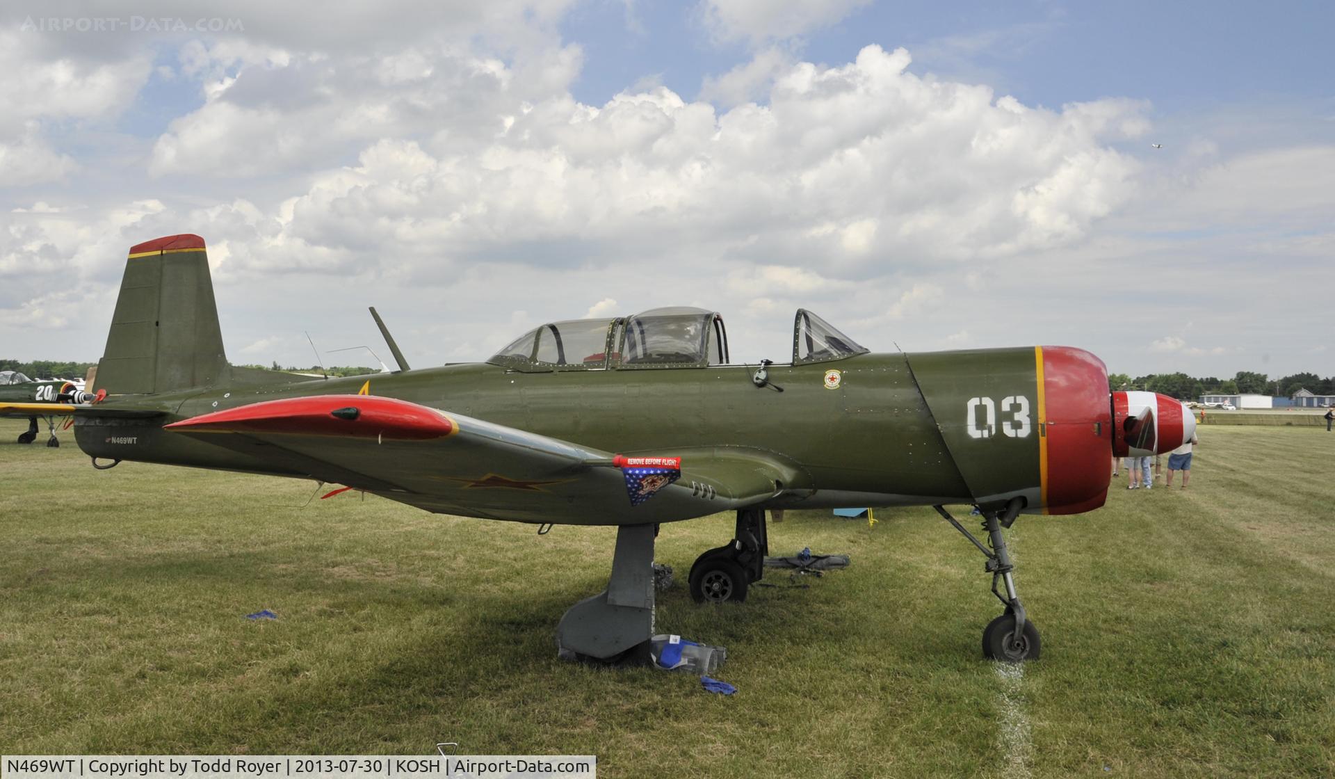 N469WT, 1985 Nanchang CJ-6A C/N 4132024, Airventure 2013