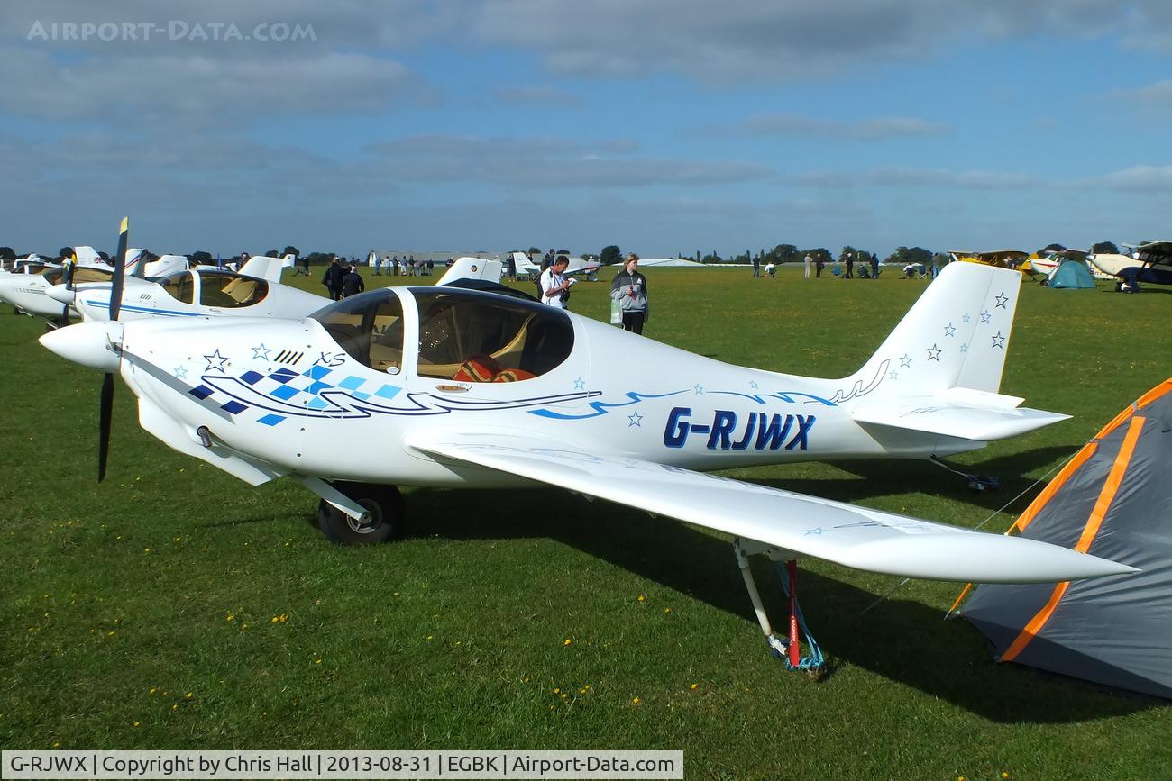 G-RJWX, 2001 Europa XS Monowheel C/N PFA 247-13197, at the LAA Rally 2013, Sywell