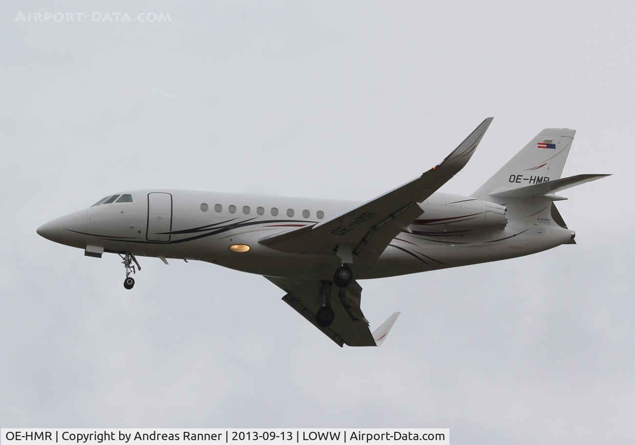 OE-HMR, 2008 Dassault Falcon 2000EX C/N 152, private Falcon 2000