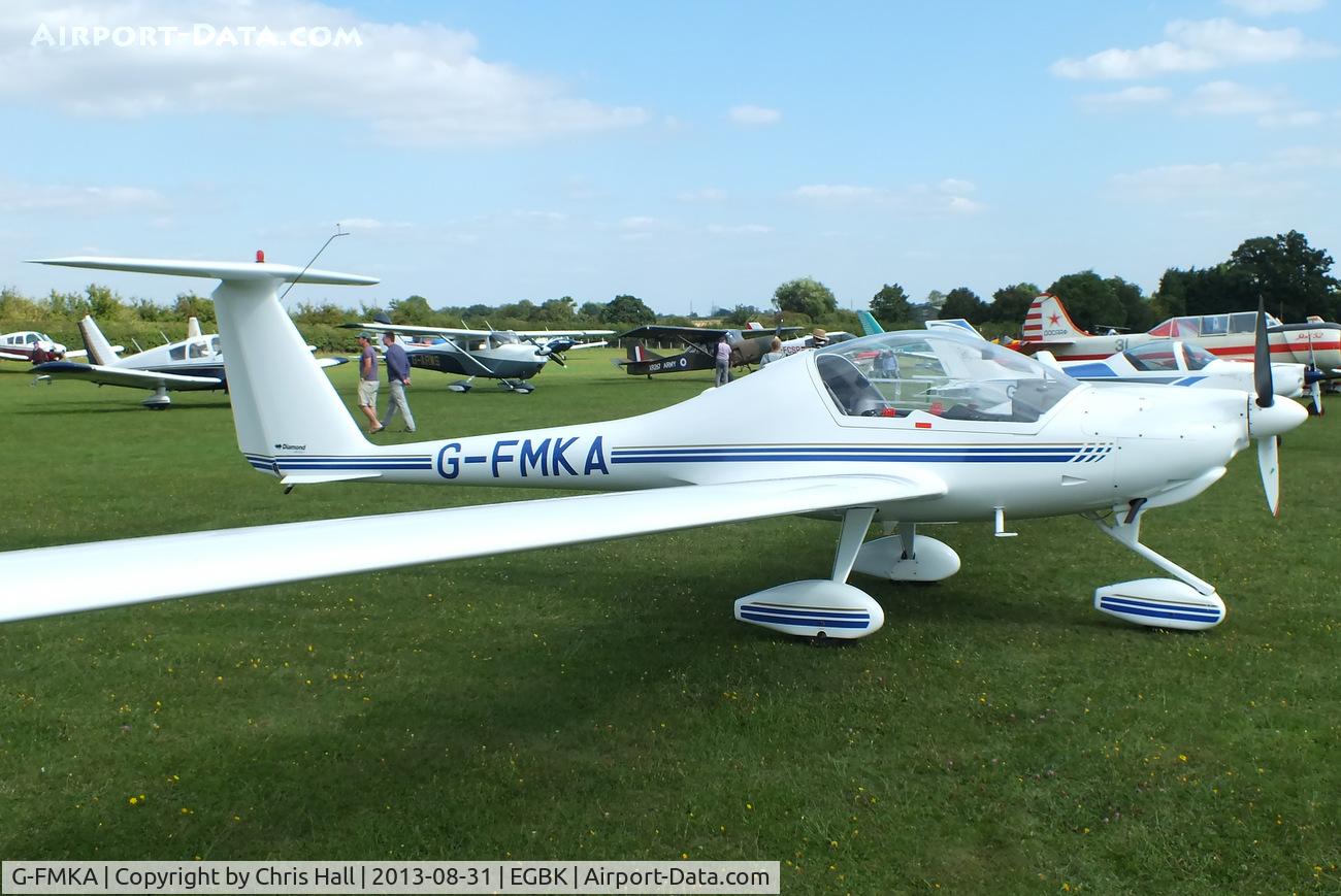 G-FMKA, 2000 Diamond HK-36TC Super Dimona C/N 36672, at the LAA Rally 2013, Sywell