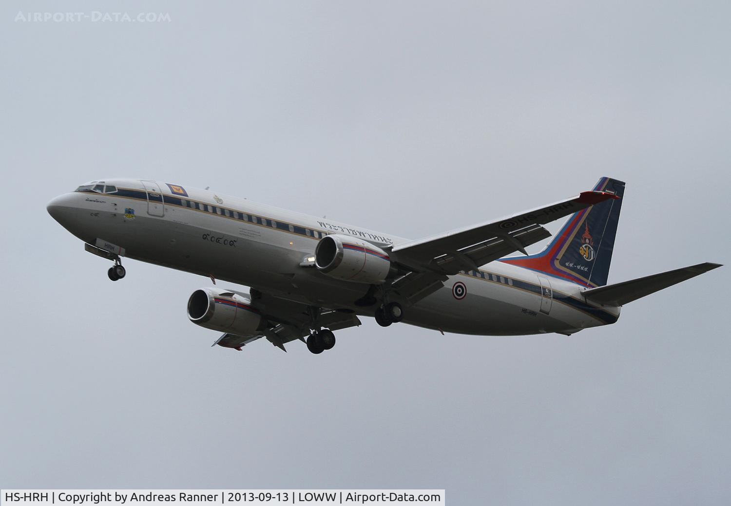 HS-HRH, 1990 Boeing 737-448 C/N 24866, Thailand Government Boeing 737