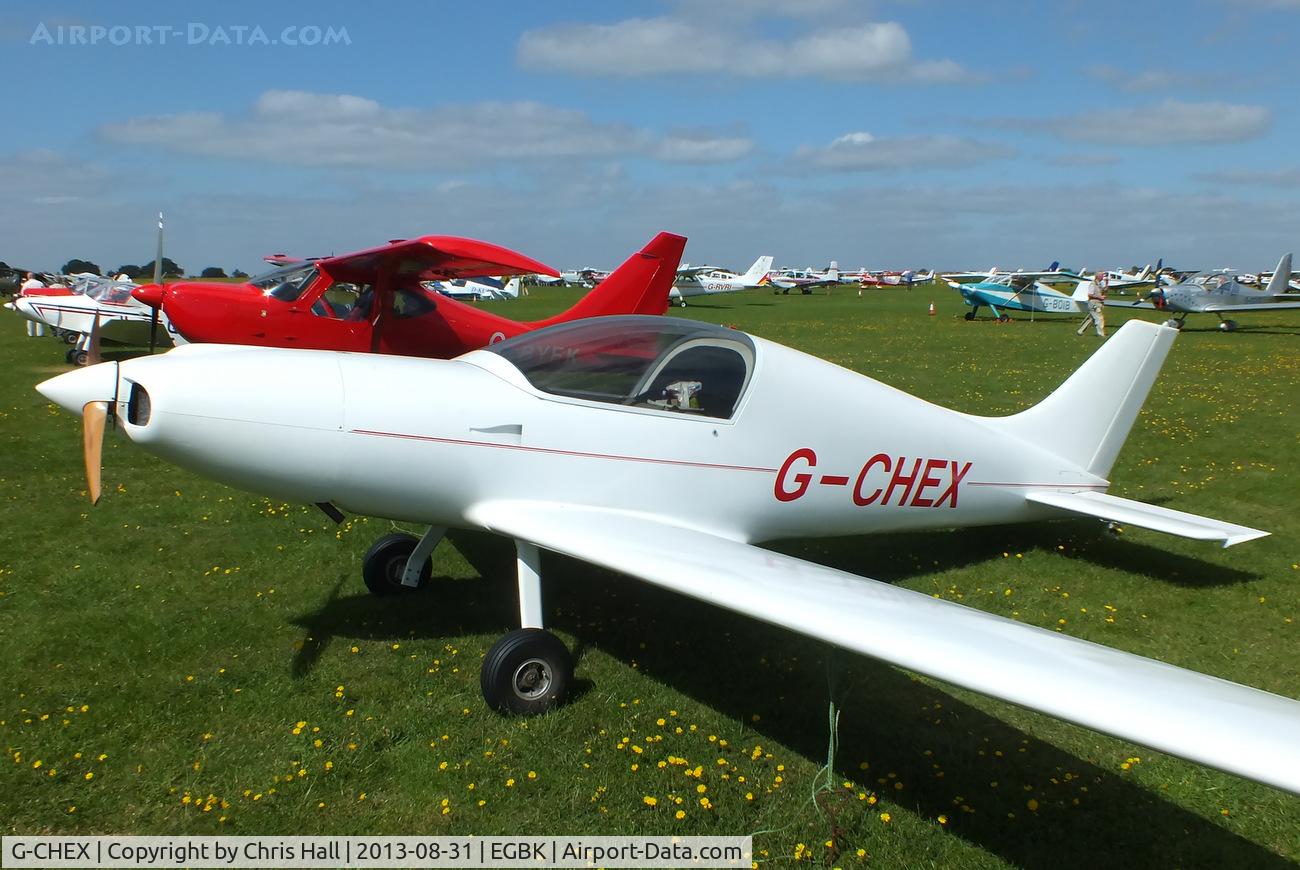 G-CHEX, 2012 Aero Designs Pulsar C/N PFA 202-12026, at the LAA Rally 2013, Sywell