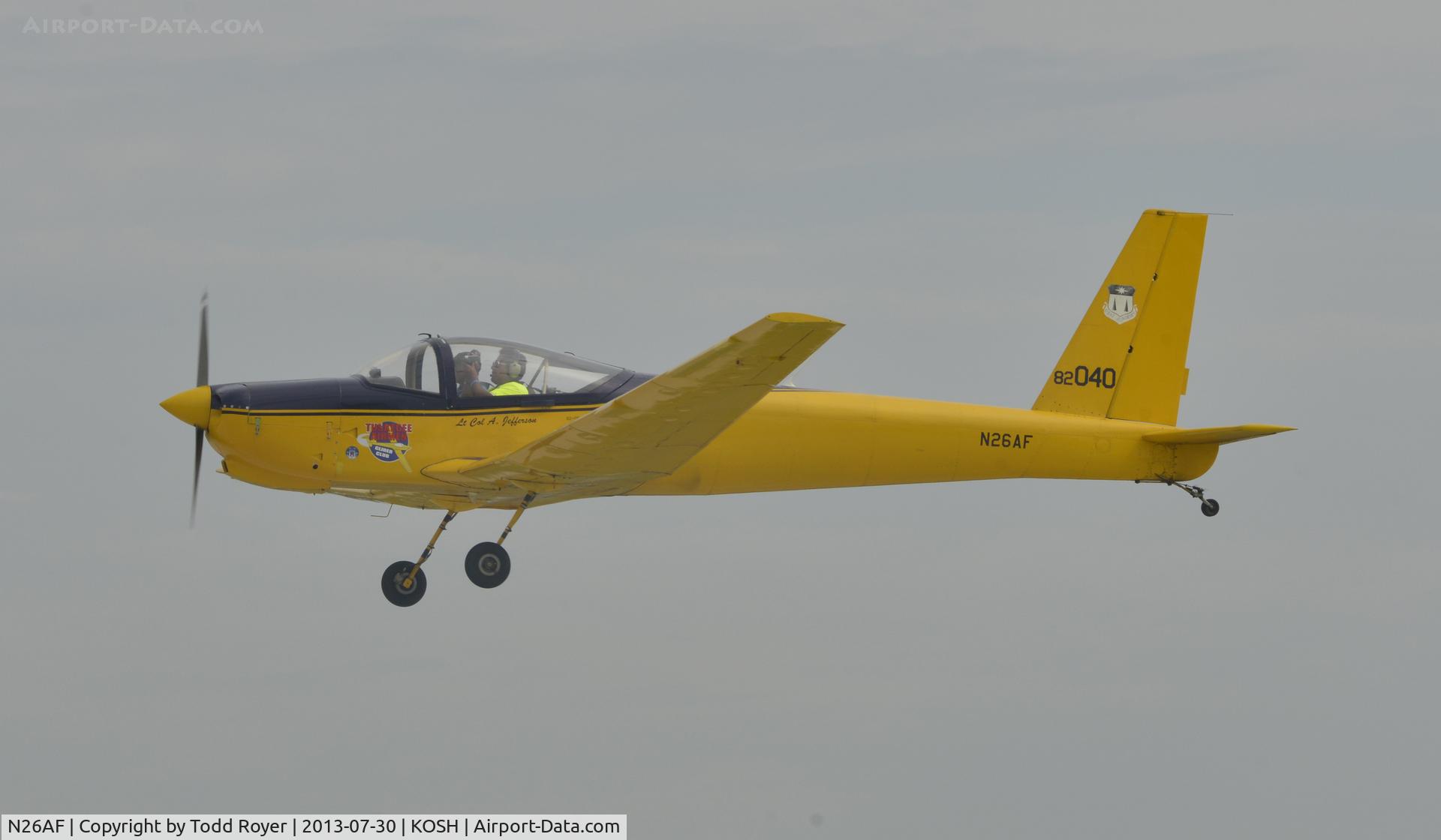 N26AF, 1983 Schweizer SGM2-37 C/N 6, Airventure 2013