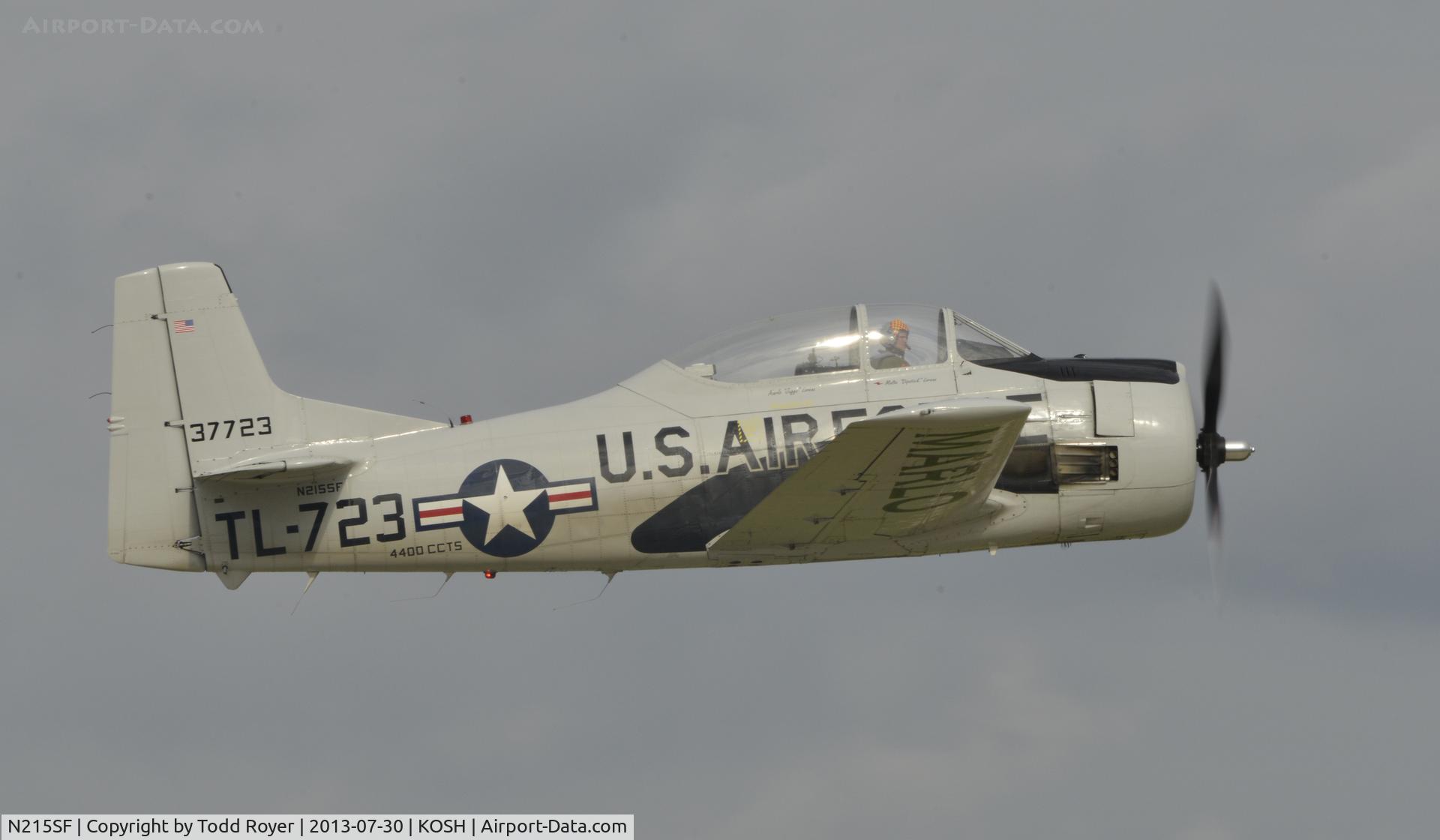 N215SF, 1955 North American T-28B Trojan C/N 200-86 (137723), Airventure 2013