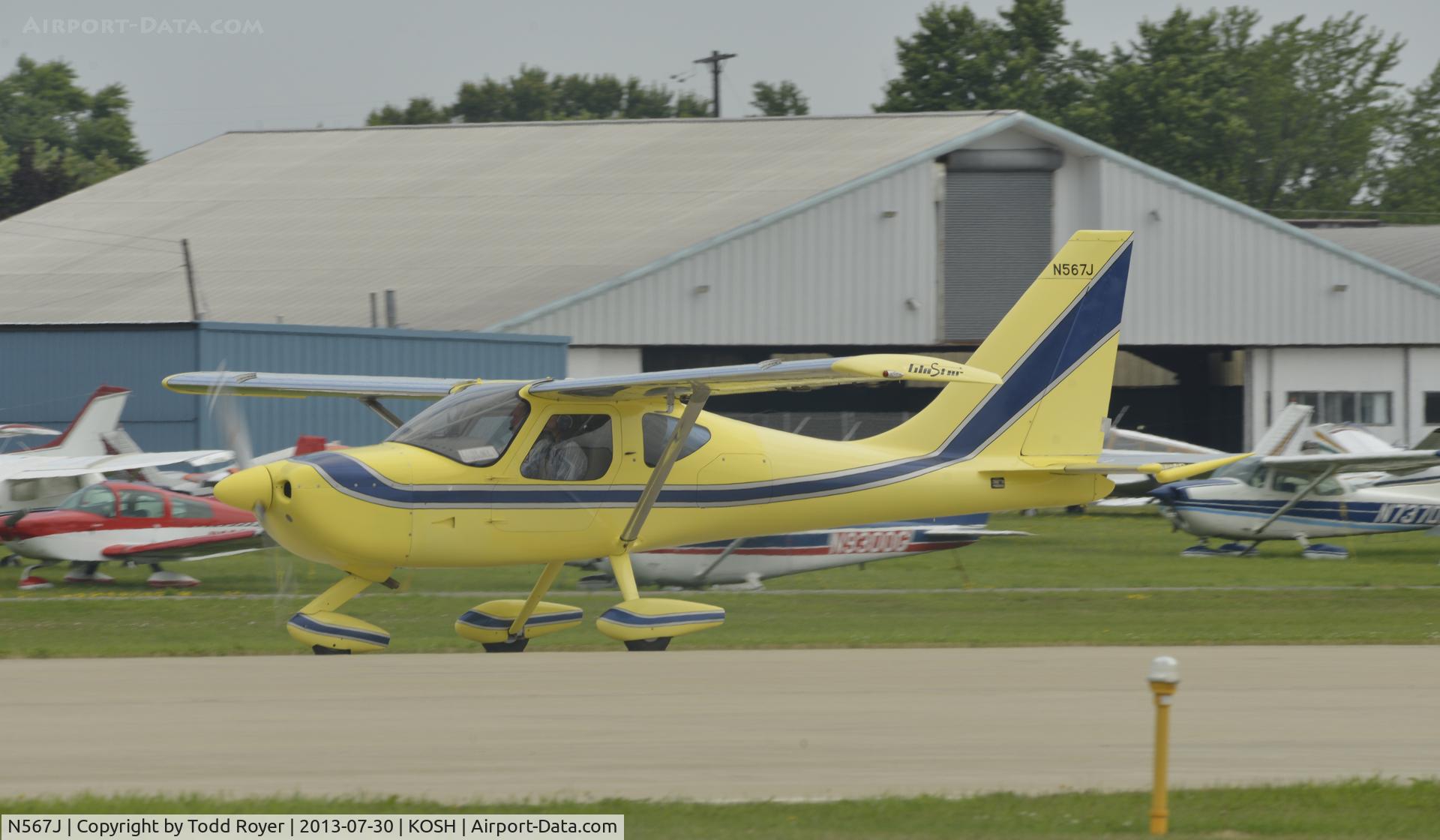 N567J, 2002 Stoddard-Hamilton GlaStar C/N 5677, Airventure 2013