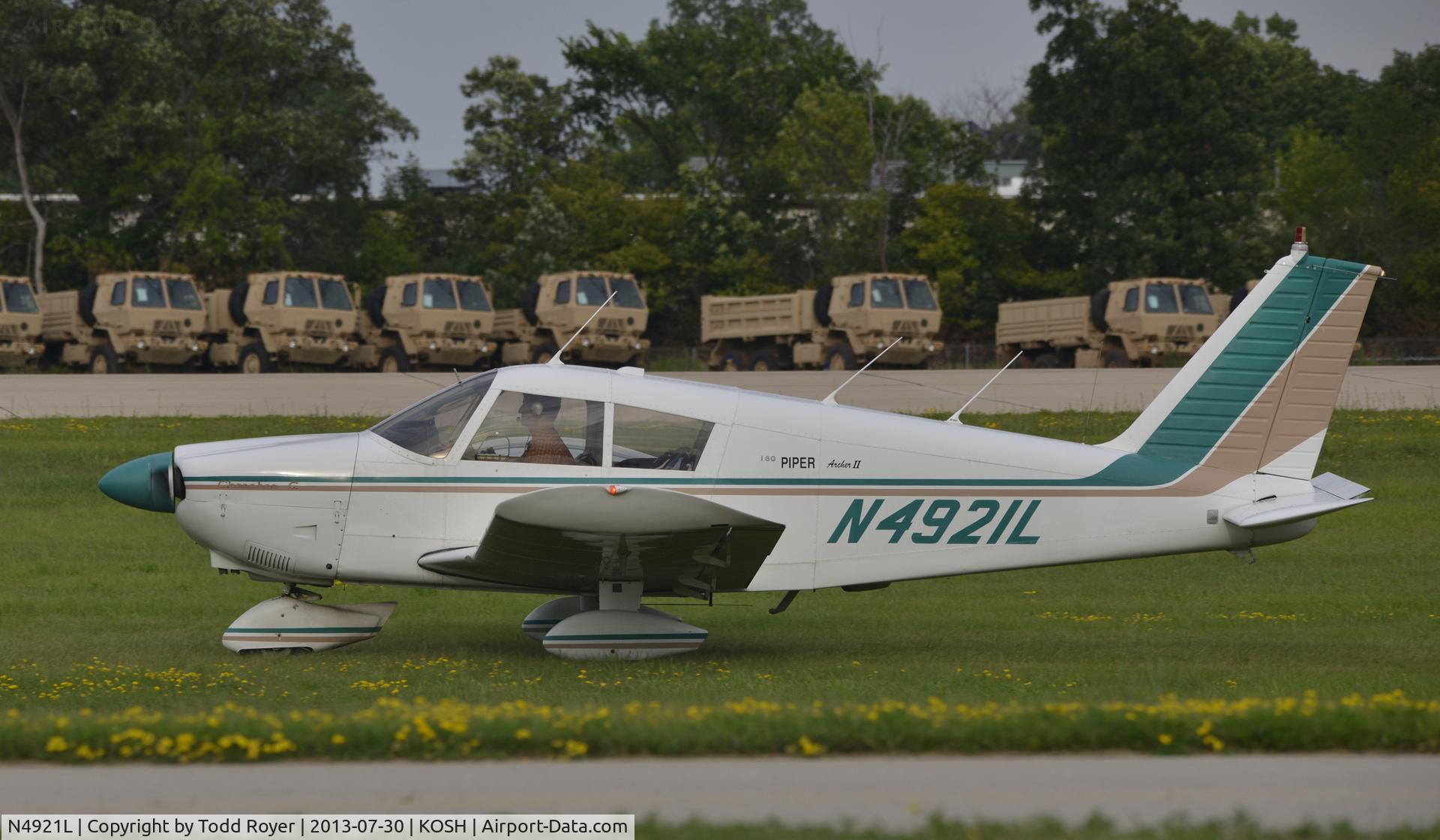 N4921L, 1967 Piper PA-28-180 C/N 28-4286, Airventure 2013